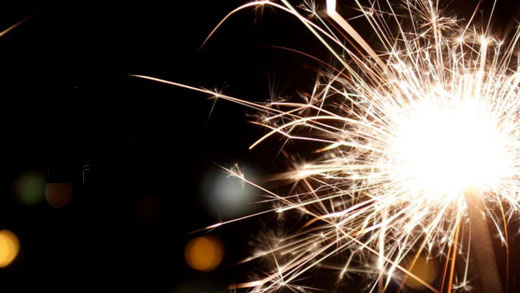 image of a sparkler